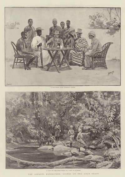 The Ashanti Expedition, Scenes on the Gold Coast by Henry Marriott Paget